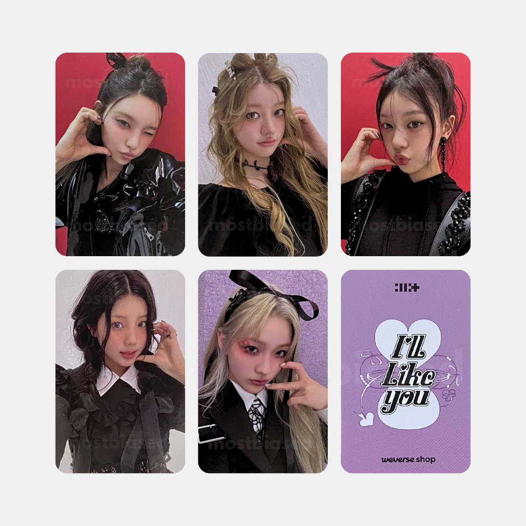 ILLIT I'LL LIKE YOU WEVERSE GLLIT POB