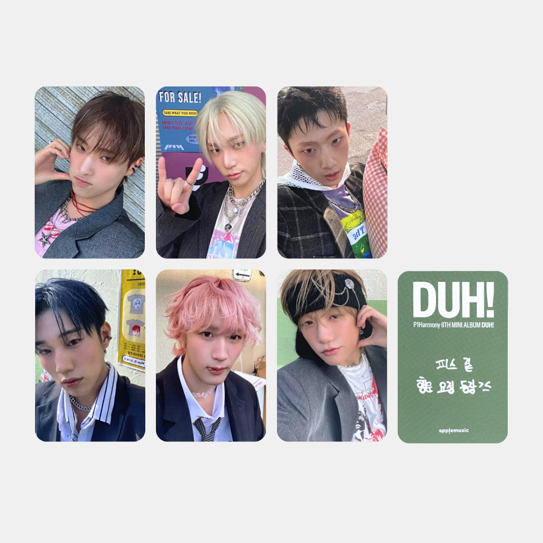 P1Harmony DUH! Apple Music Luckydraw