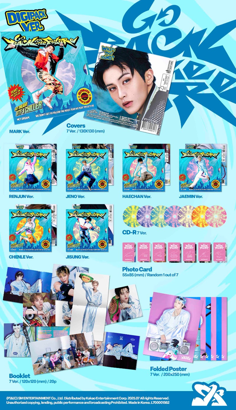 NCT DREAM Go Back To The Future - Random Digipack