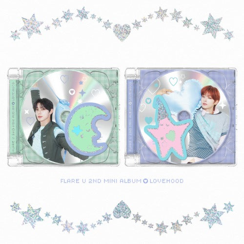 FLARE U LOVEHOOD - Random JEWEL CASE