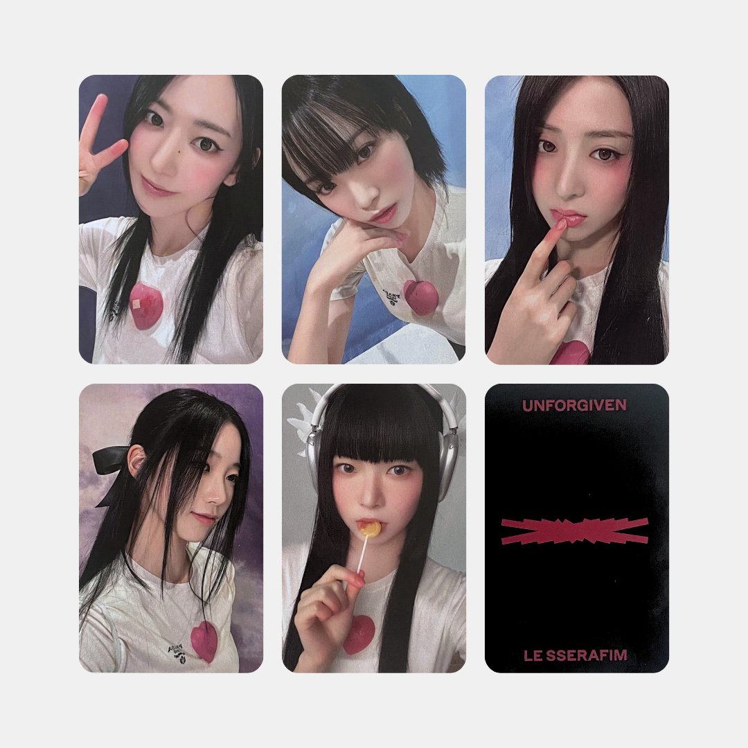 LE SSERAFIM UNFORGIVEN YES24 POB