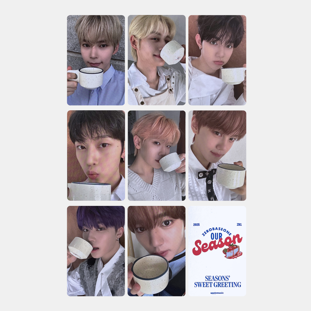 ZEROBASEONE 2025 Season's Greetings Apple Music POB