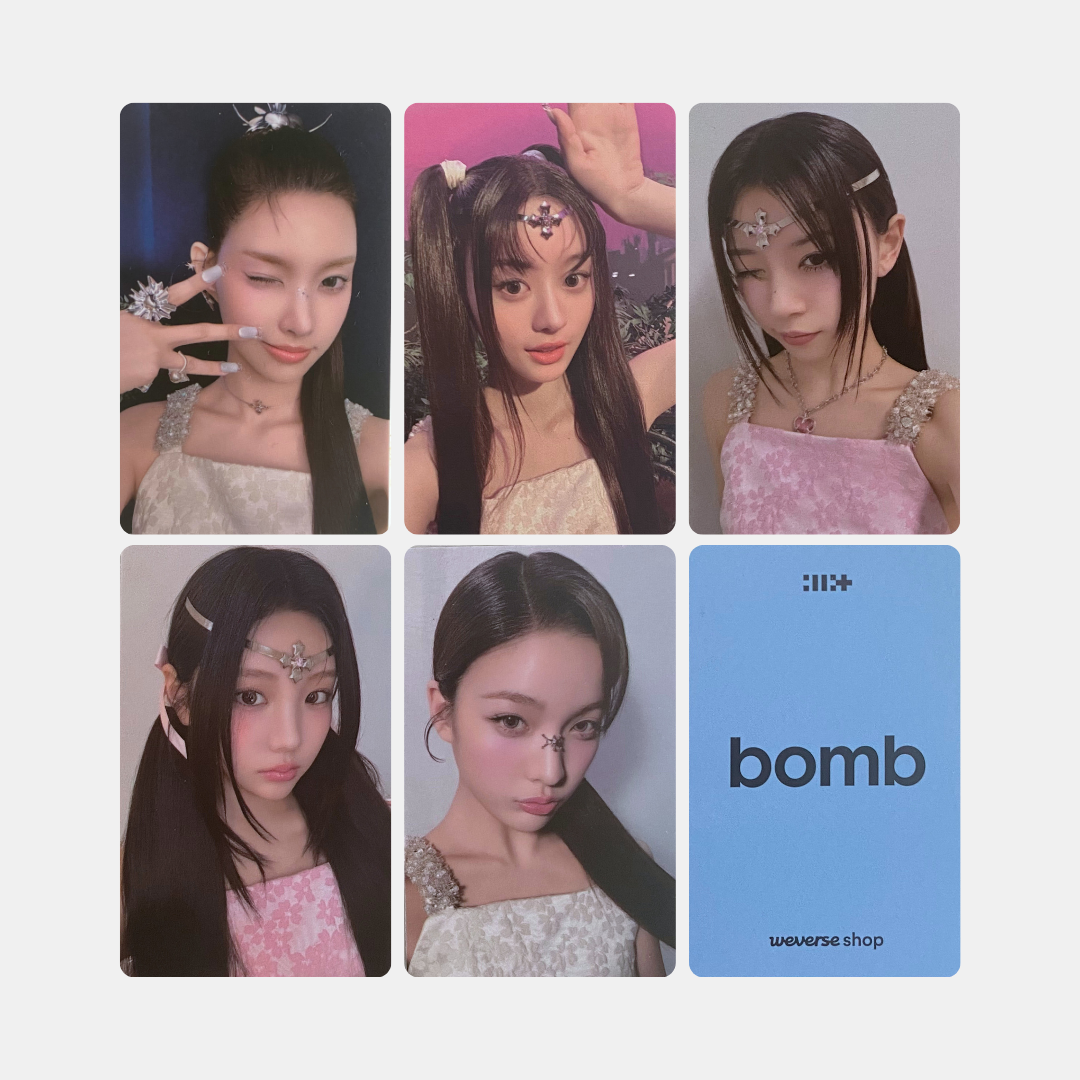 ILLIT bomb Weverse POB