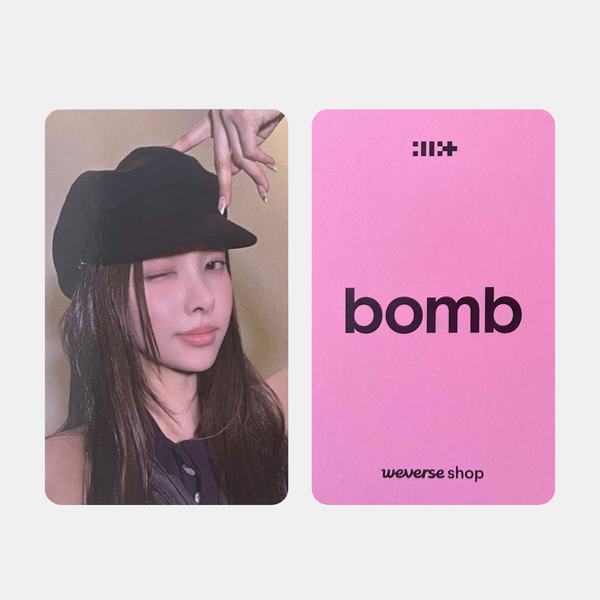 ILLIT bomb GLLIT Weverse POB