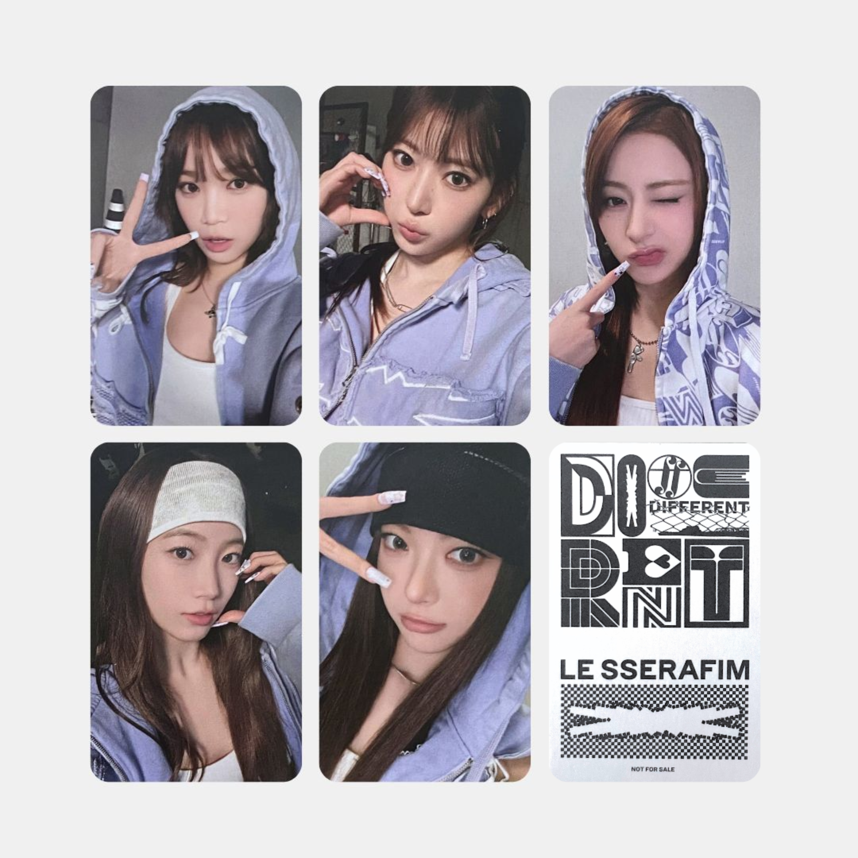 LE SERAFIM DIFFERENT UMS Luckydraw 3