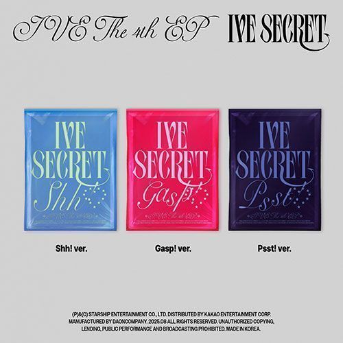 IVE IVE SECRET - Random ver + mostbiased BENEFIT