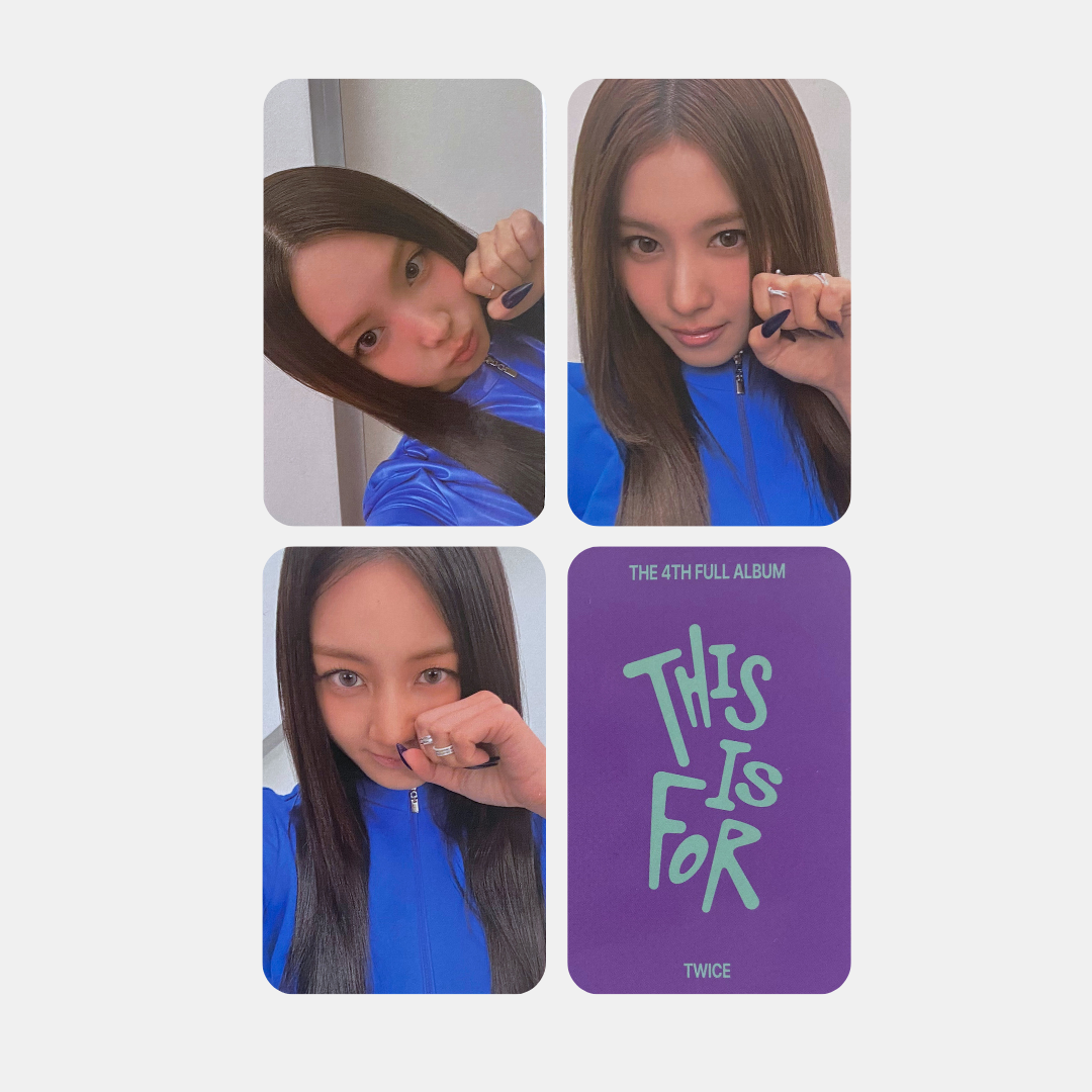 TWICE THIS IS FOR FANS SHOP Digipack POB
