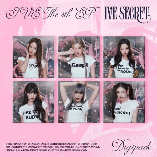 IVE IVE SECRET - Random Digipack