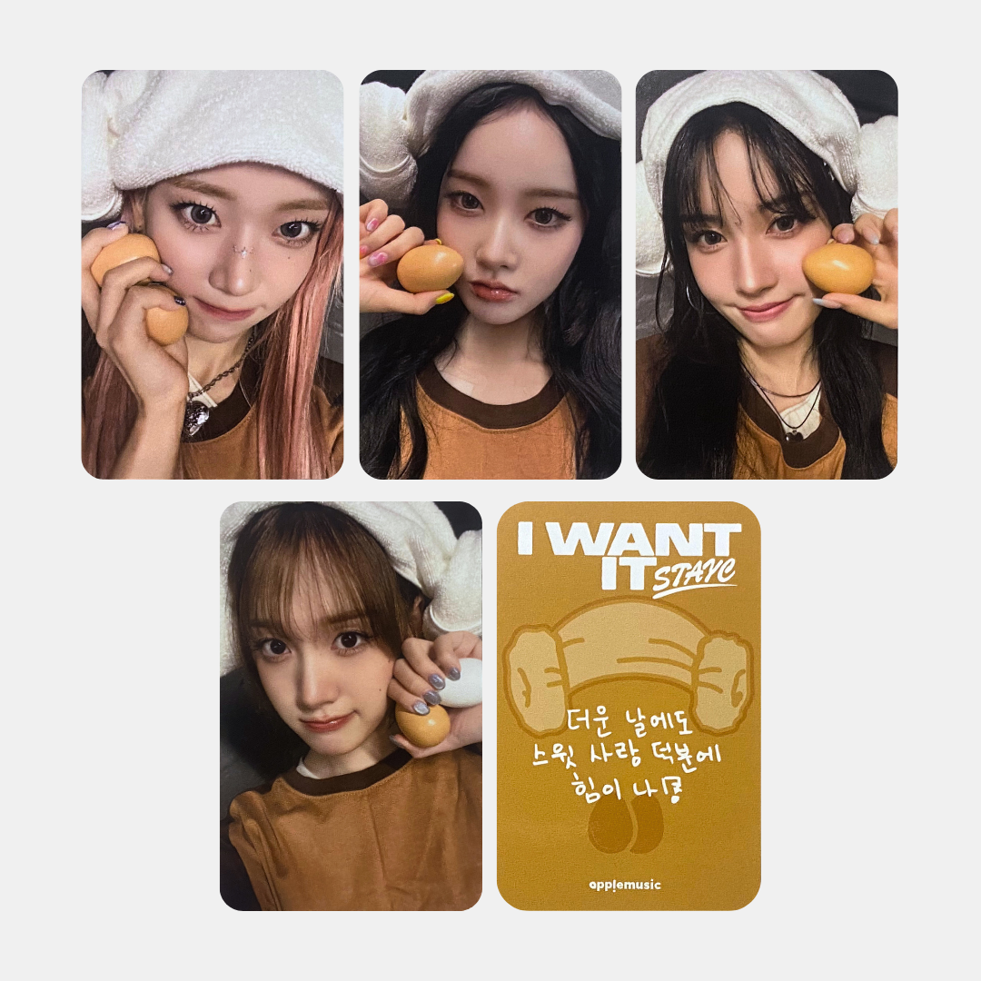 STAYC I WANT IT Apple Music Luckydraw