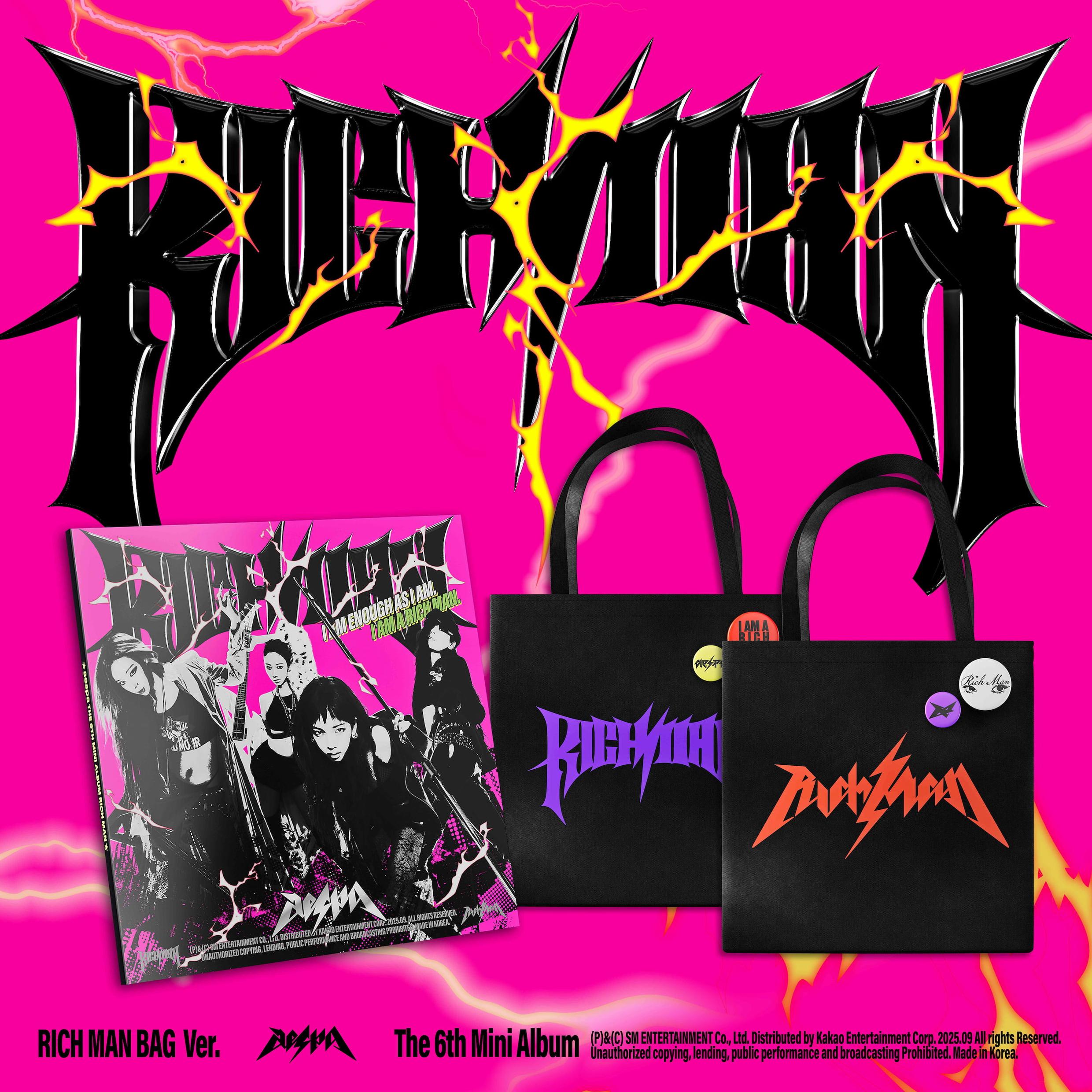 aespa Rich Man - Random RICH MAN BAG