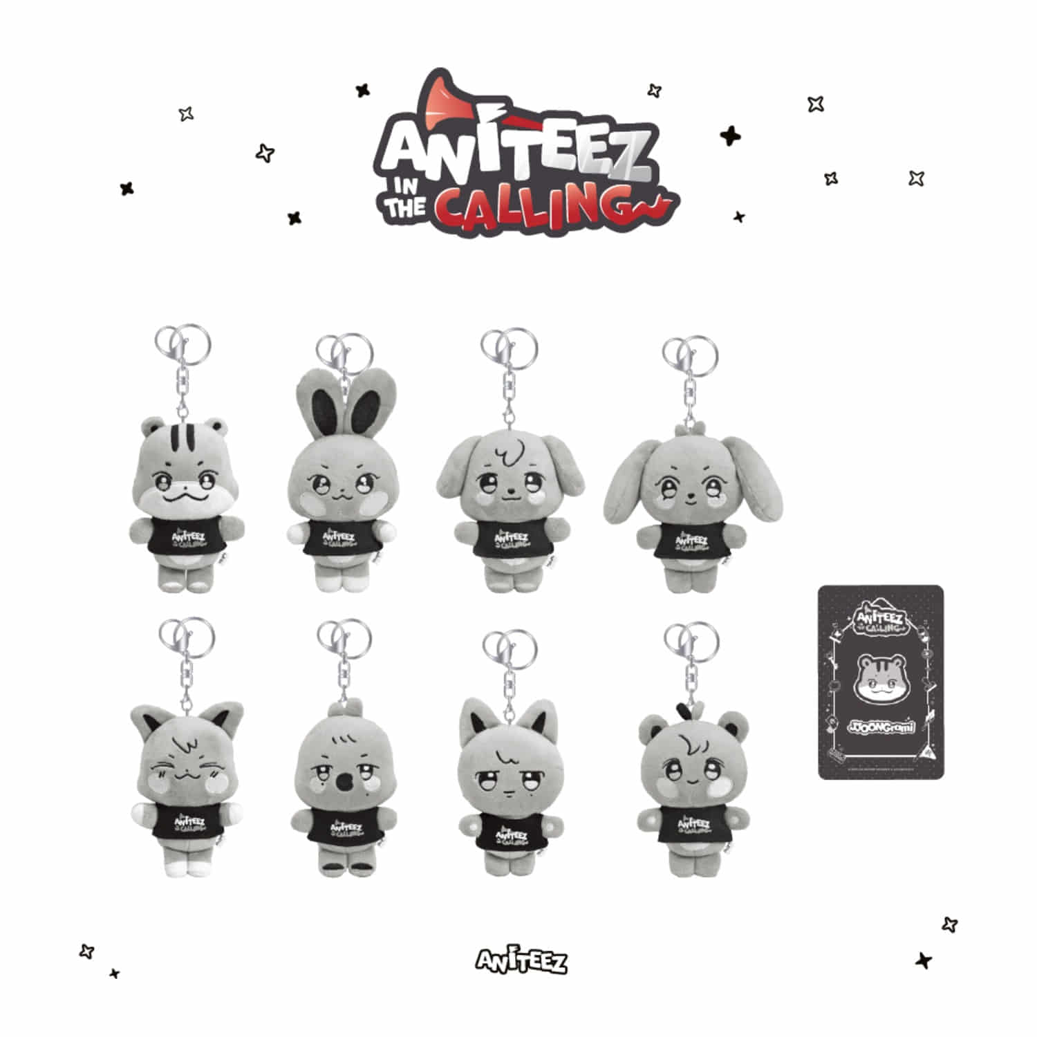 [ANITEEZ IN THE CALLING] ANITEEZ PLUSH KEYRING