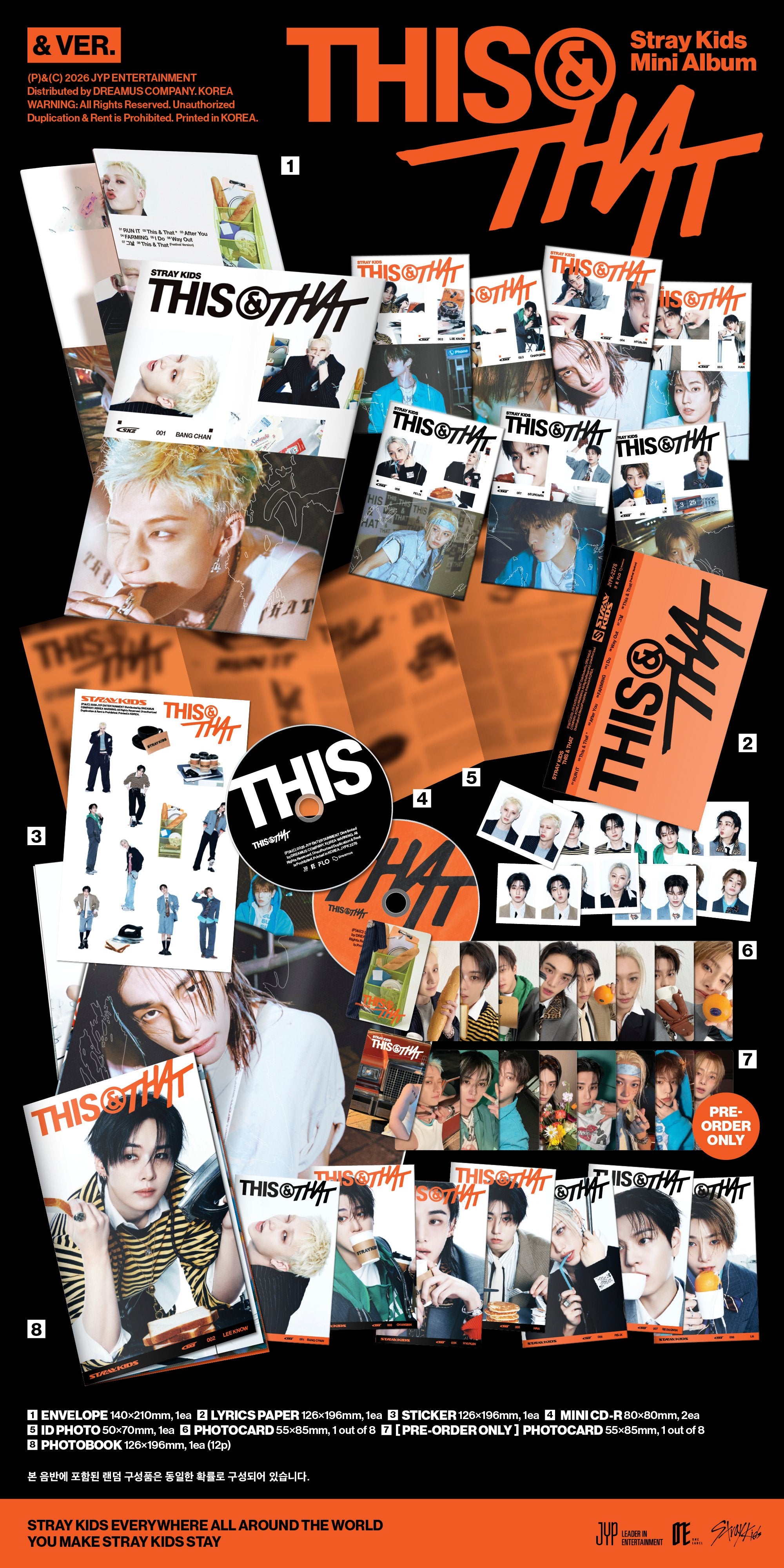 Stray Kids THIS & THAT - & + mostbiased BENEFIT