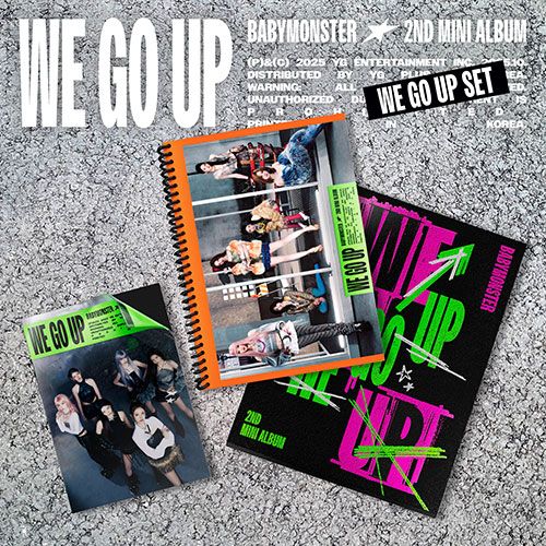 BABYMONSTER WE GO UP - WE / GO / UP
