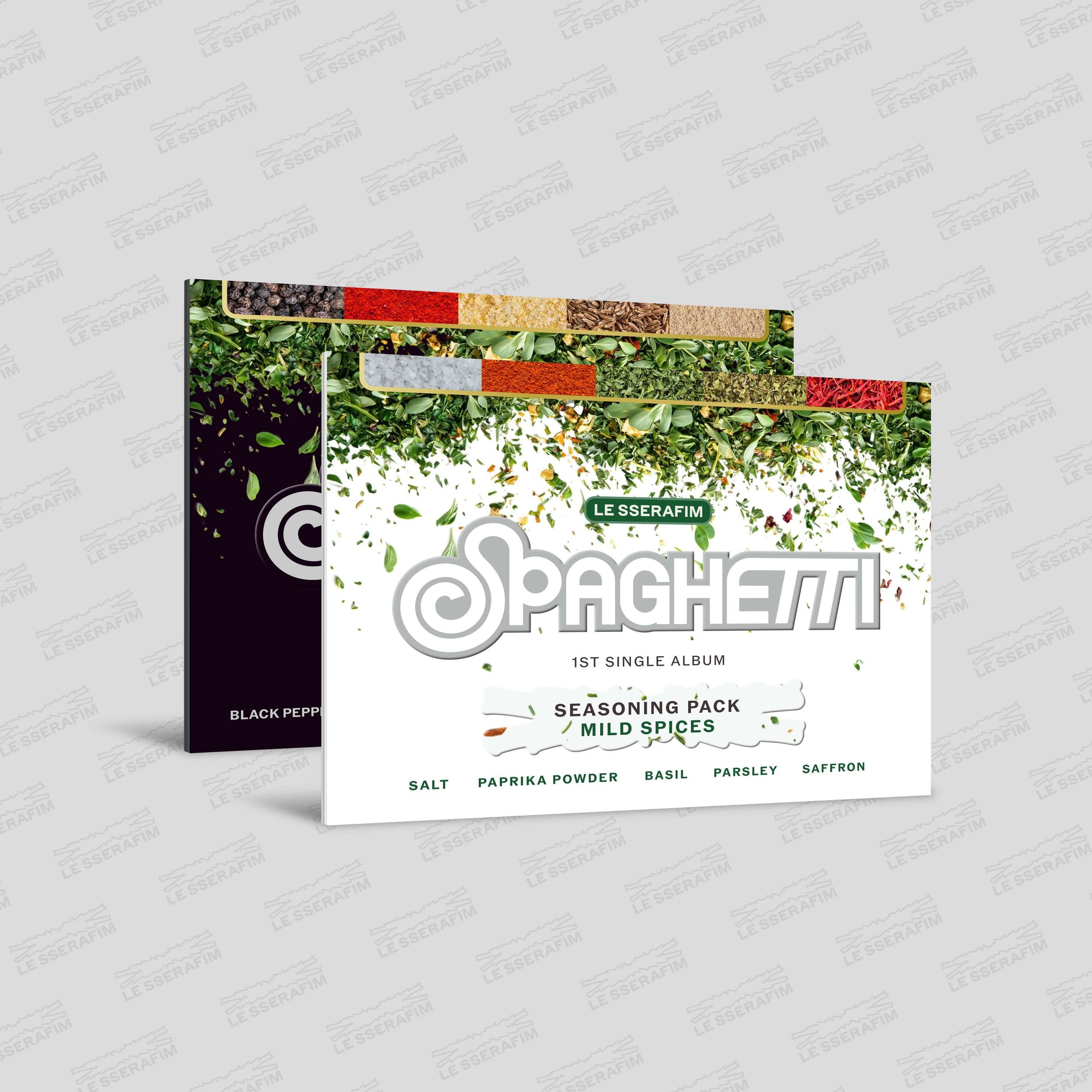 LE SSERAFIM SPAGHETTI - Random Weverse Album