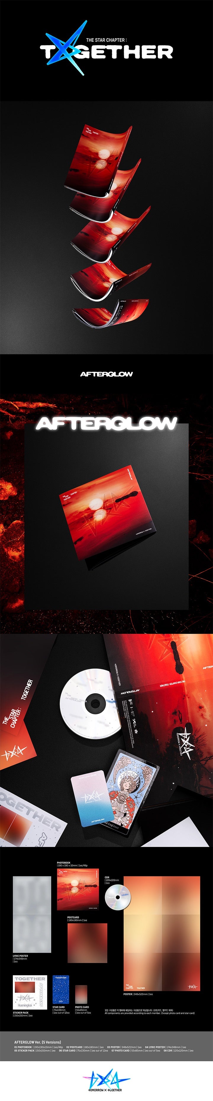 TXT The Star Chapter: TOGETHER - Random Afterglow