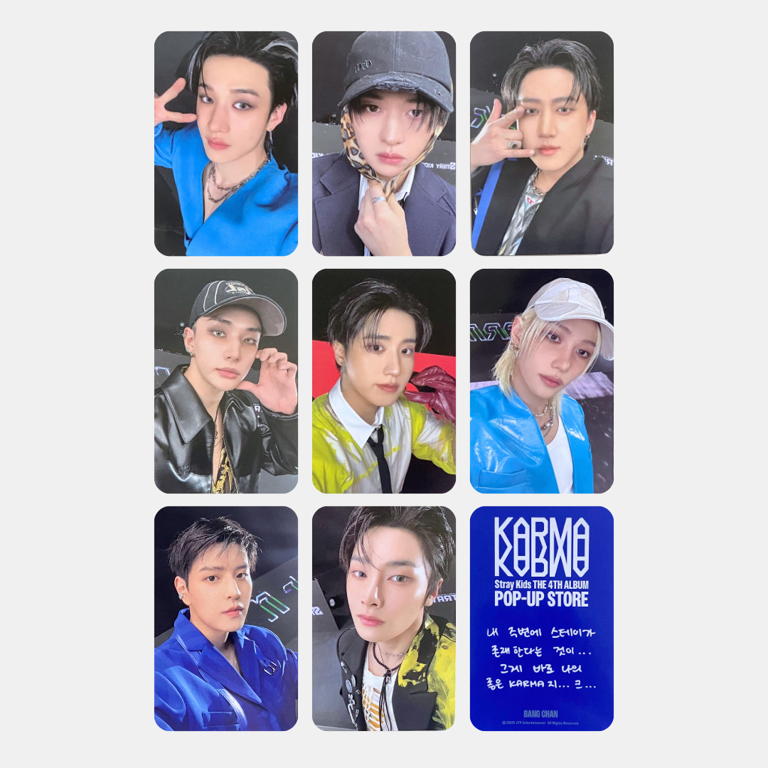 Stray Kids KARMA POP UP MD Benefit