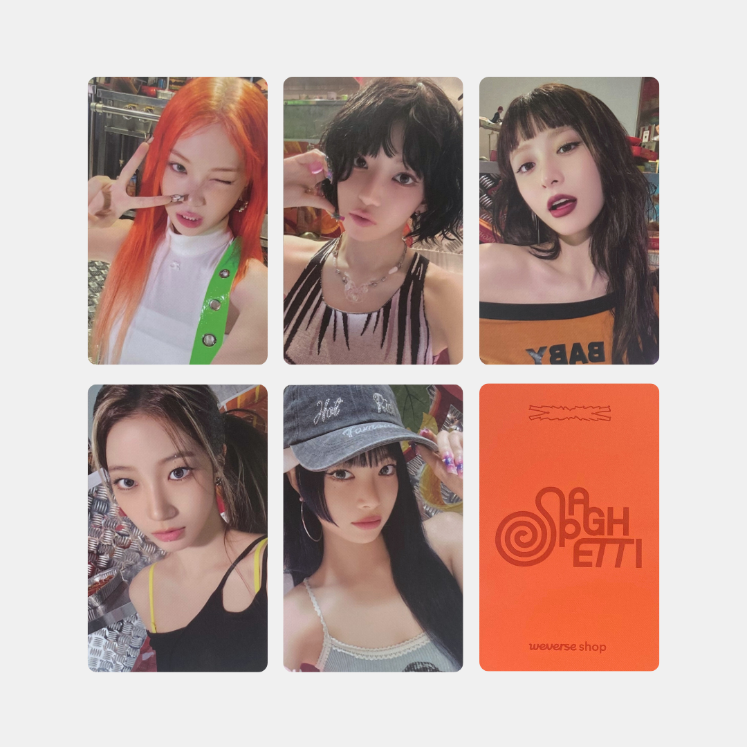 LE SSERAFIM SPAGHETTI Weverse POB