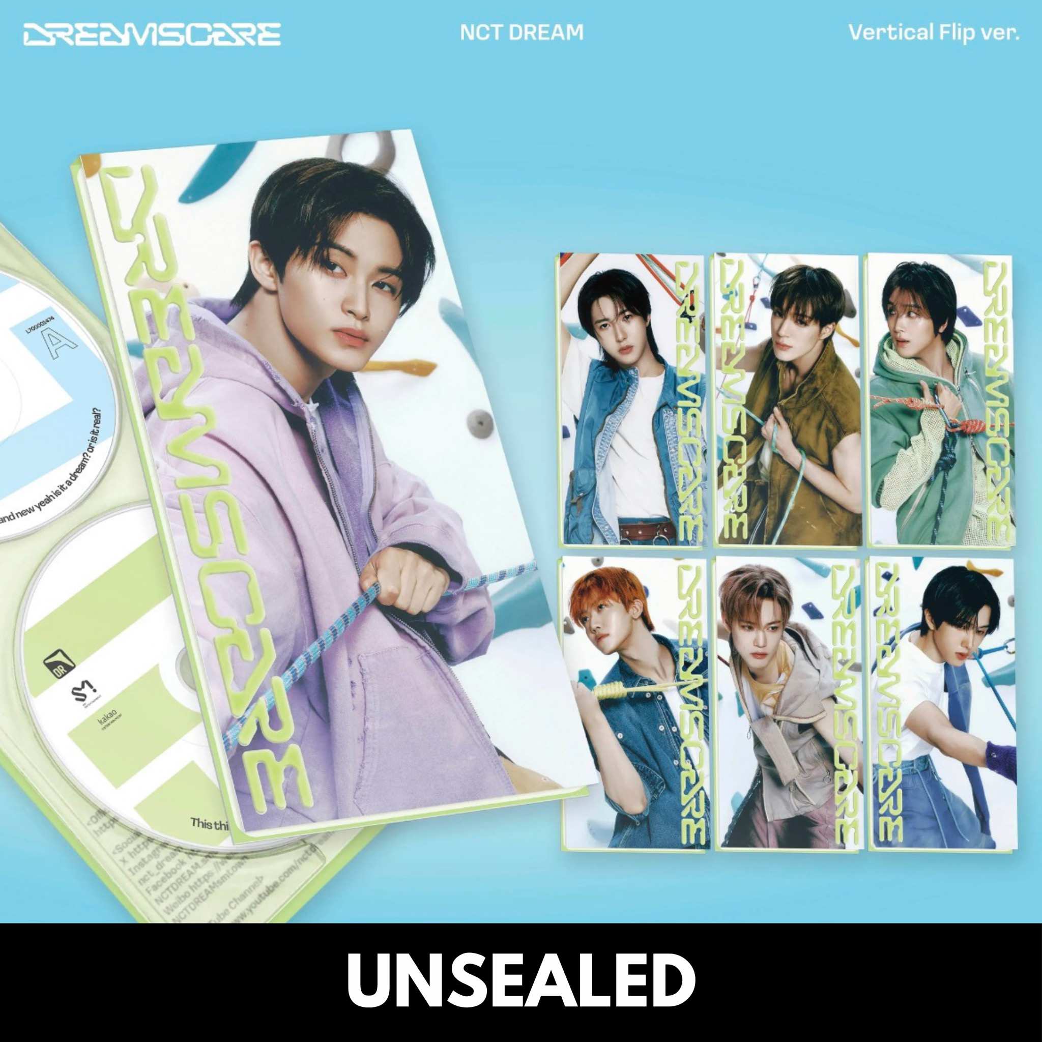 NCT DREAM DREAMSCAPE - Haechan Vertical Flip Book