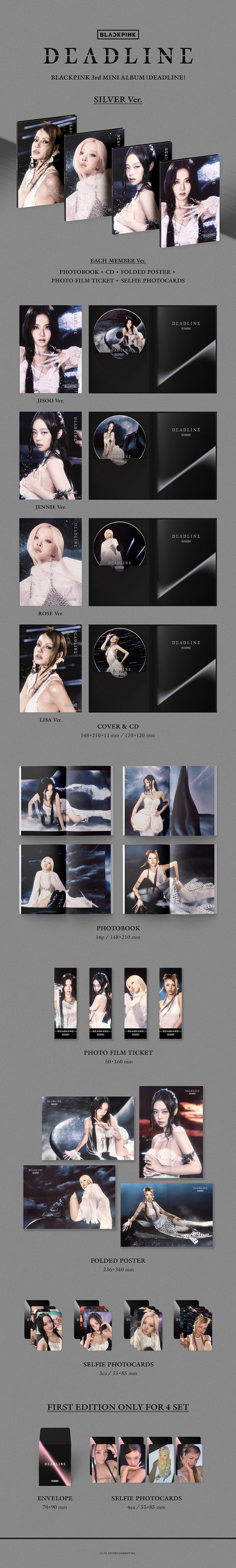 BLACKPINK DEADLINE - SILVER