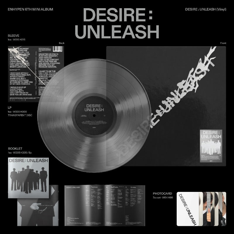 ENHYPEN DESIRE: UNLEASH - Vinyl