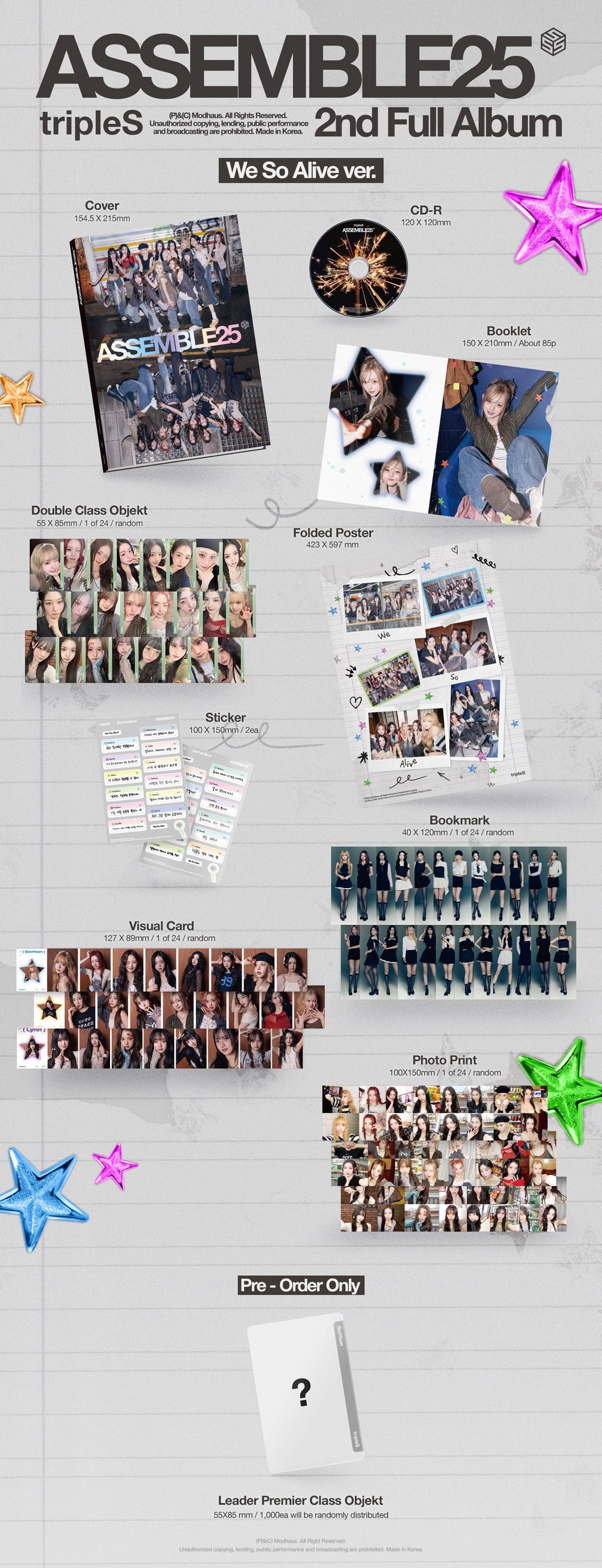 tripleS ASSEMBLE25 - Random Photobook