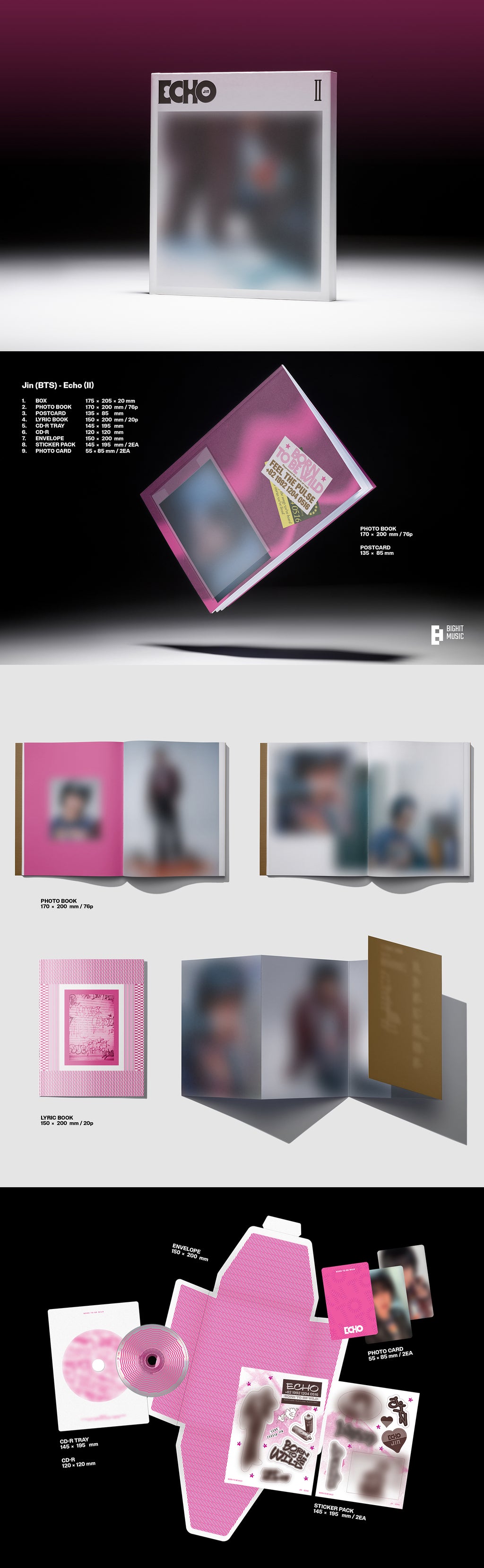 JIN Echo - Random Photobook