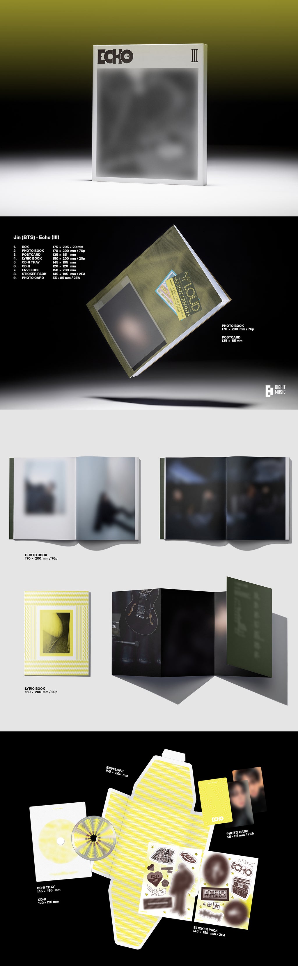 JIN Echo - Random Photobook