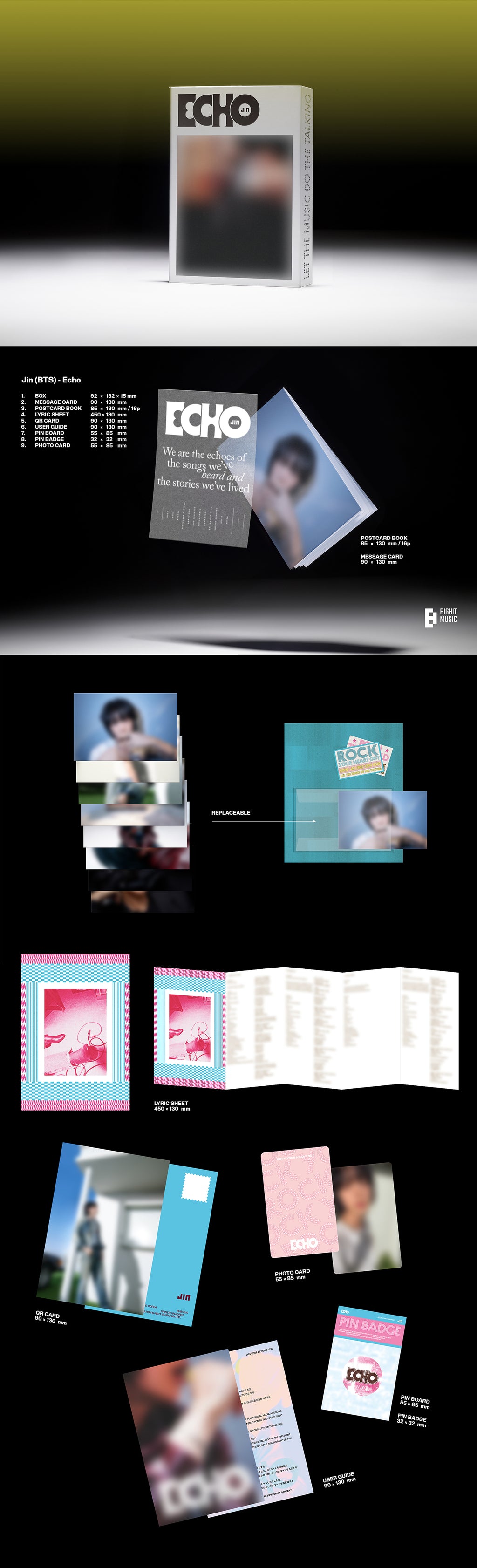 JIN Echo - Weverse Album