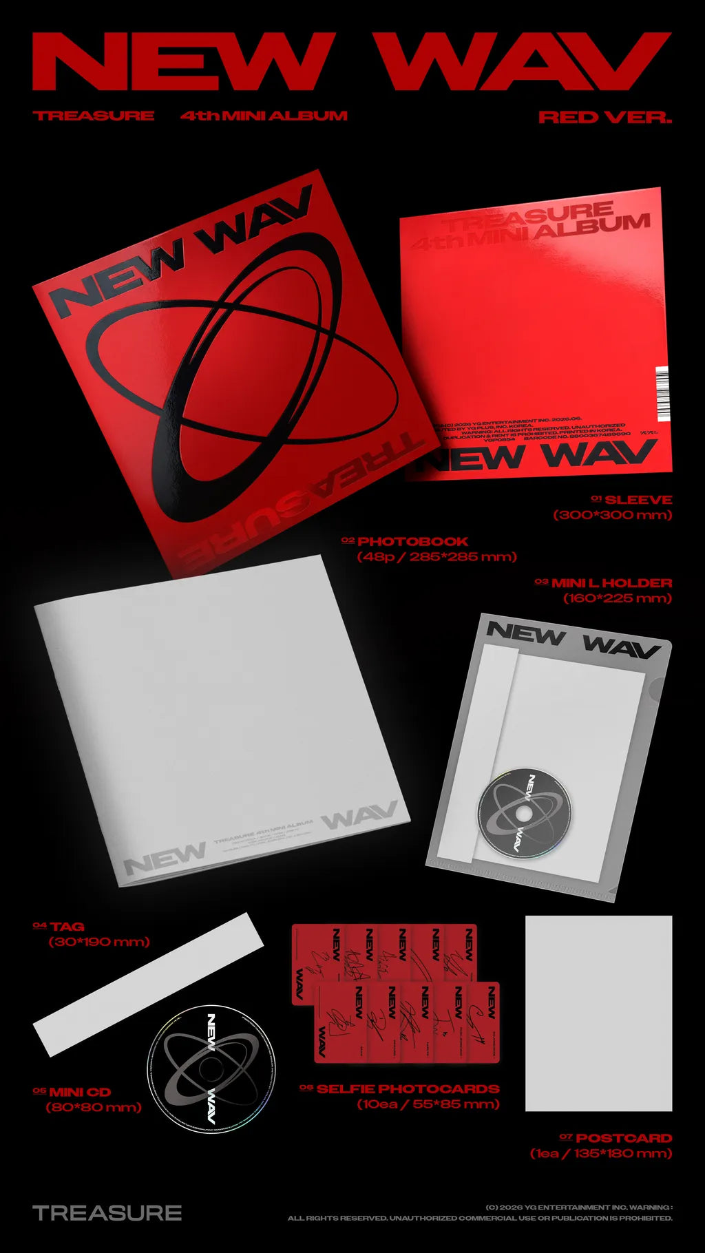 TREASURE NEW WAV - Standard