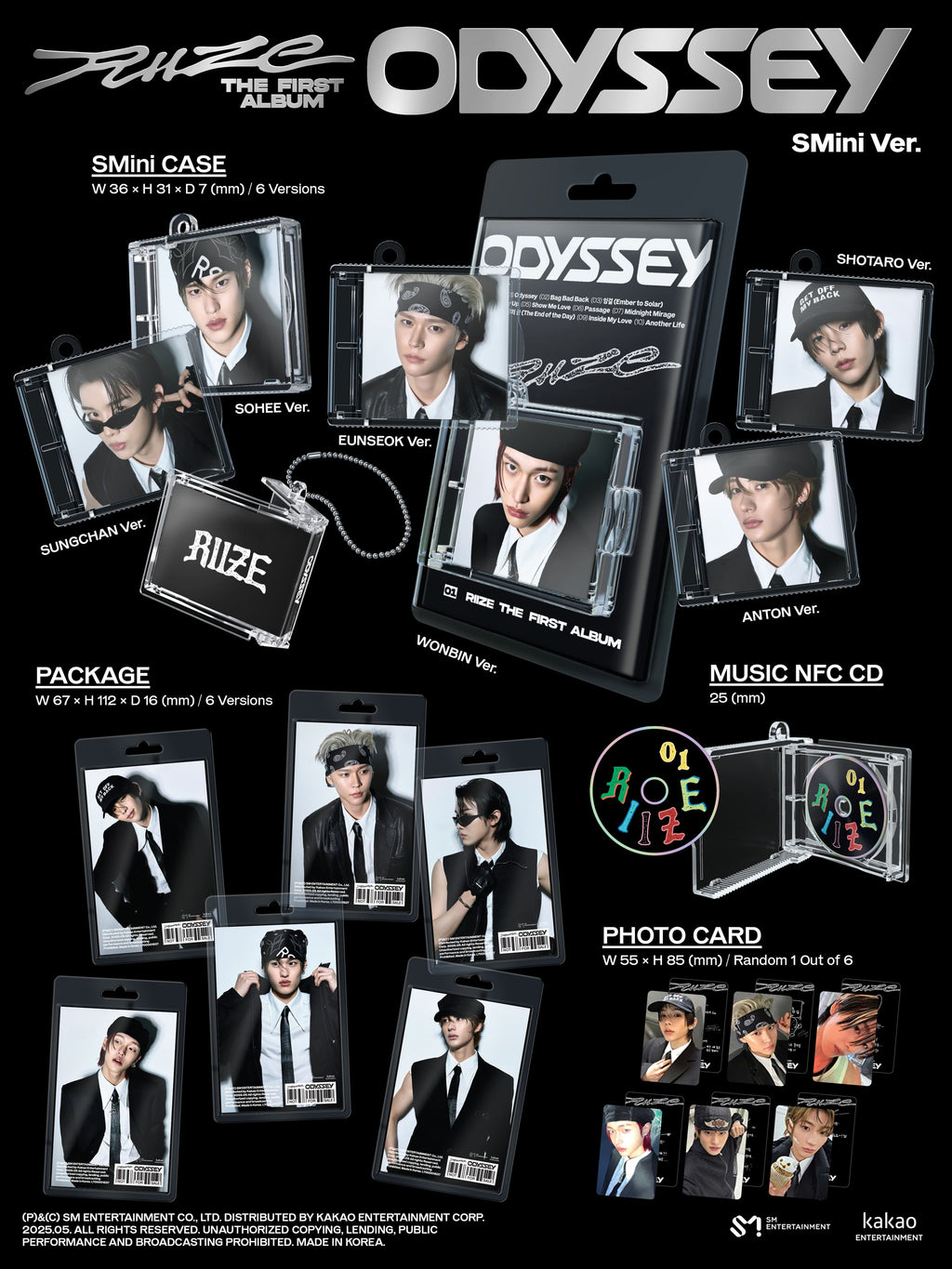 RIIZE ODYSSEY - Random SMini