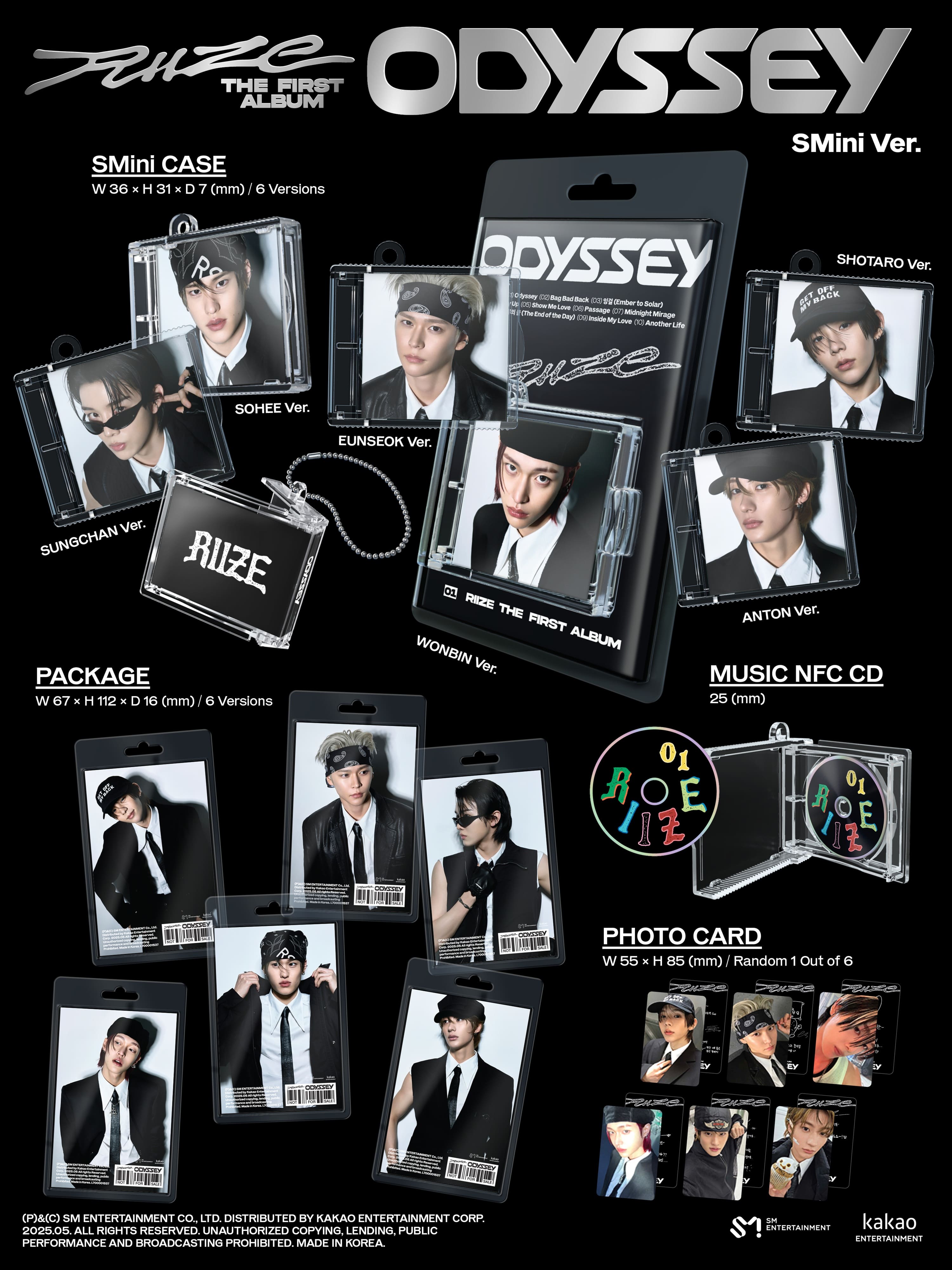 RIIZE ODYSSEY - Random SMini