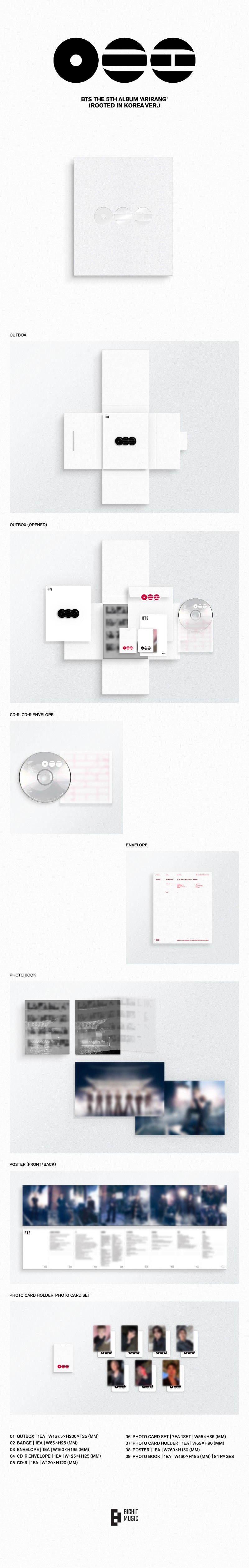 BTS ARIRANG - Random ver
