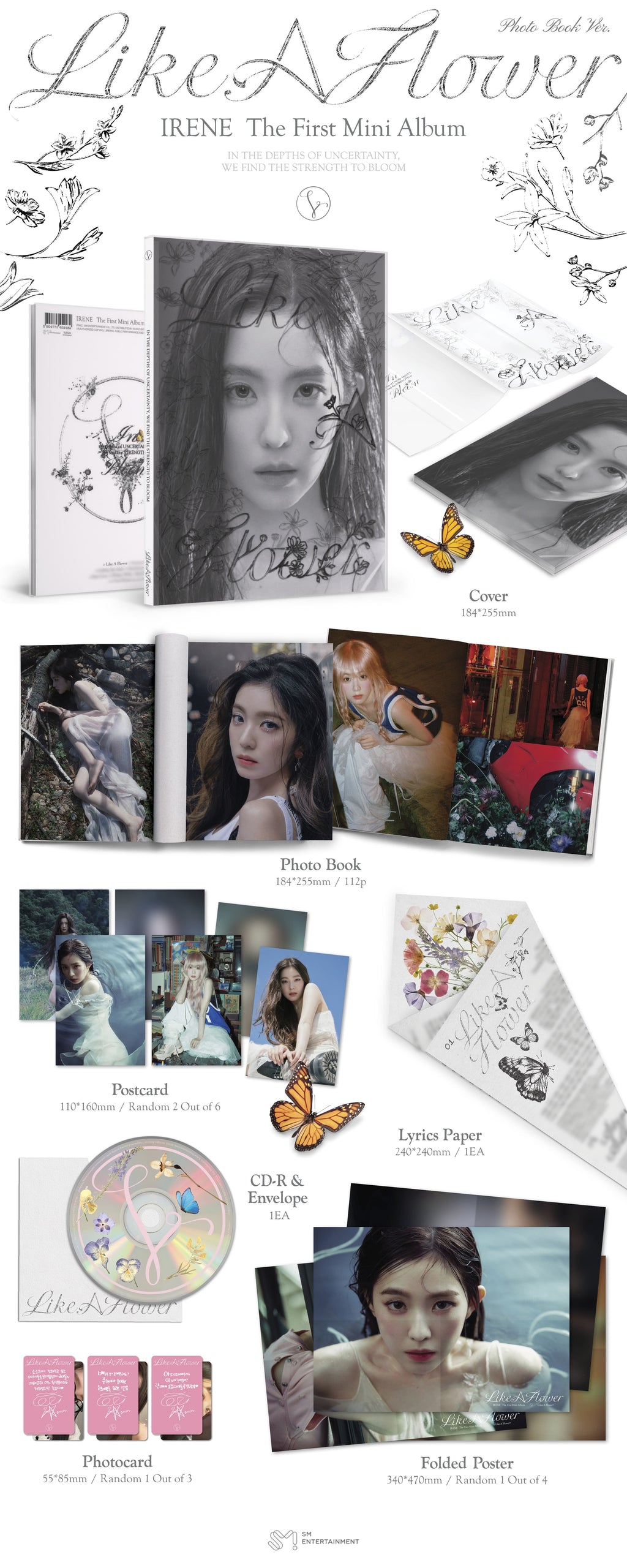 IRENE Like a Flower - Photobook