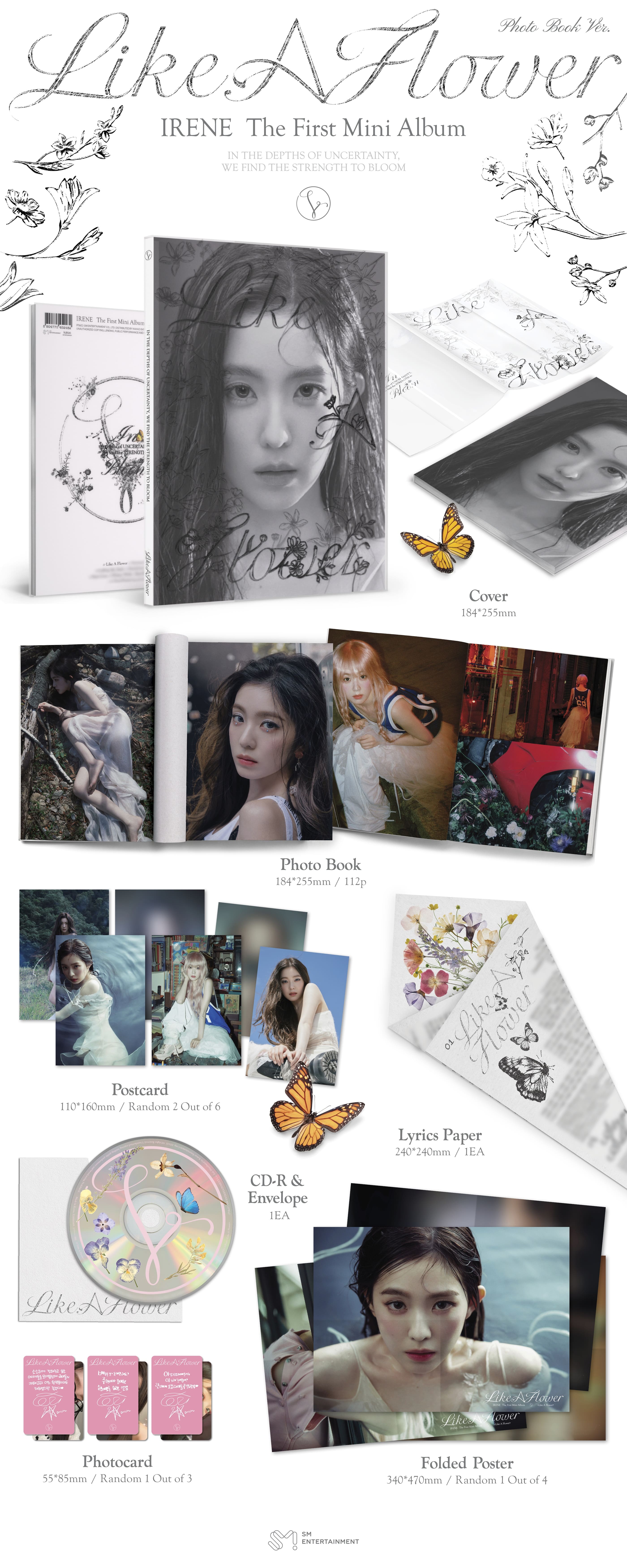 IRENE Like a Flower - Photobook