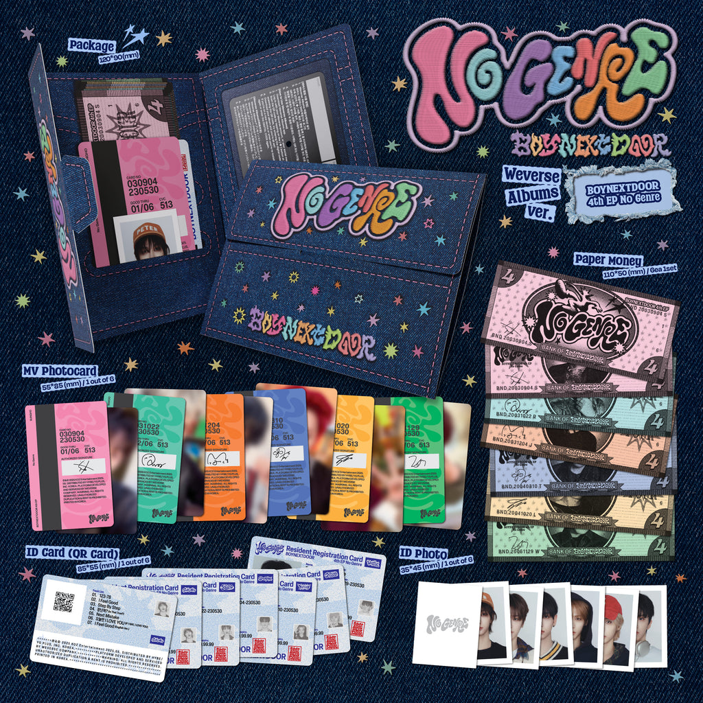 BOYNEXTDOOR No Genre - Weverse Album