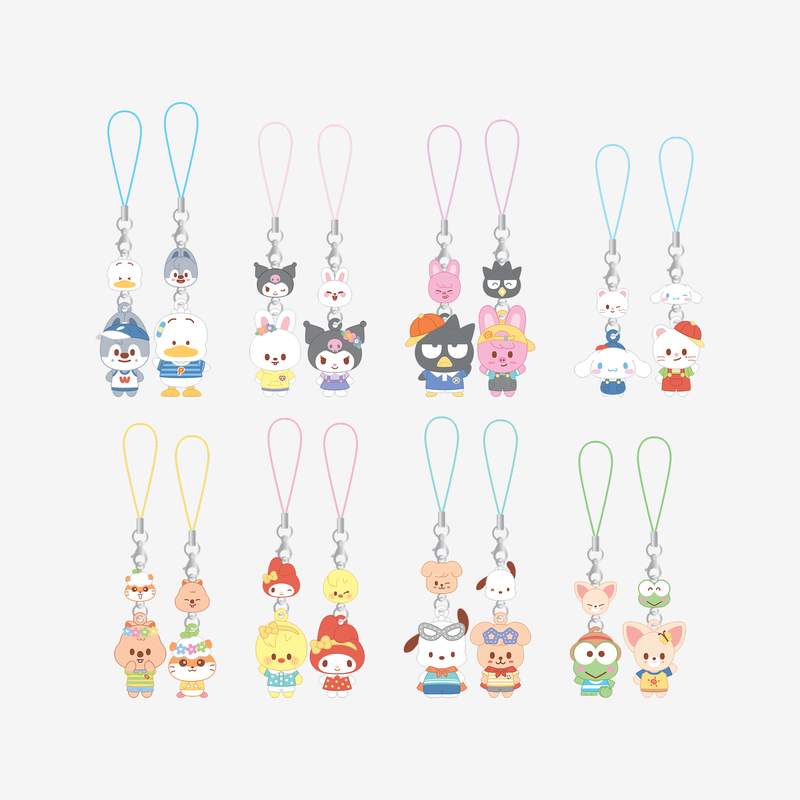 [SKZOO X SANRIO CHARACTERS] MINI FIGURE COUPLE KEYRING