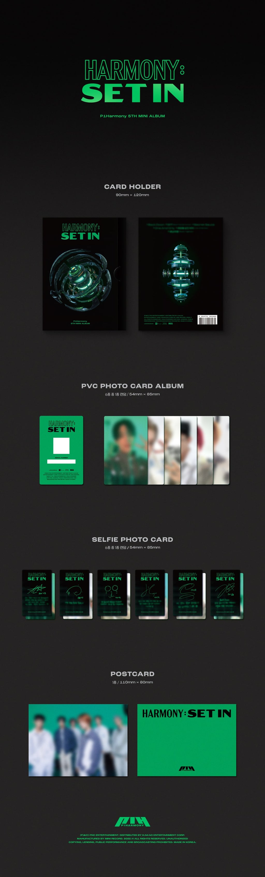 P1Harmony HARMONY: SET IN - Platform