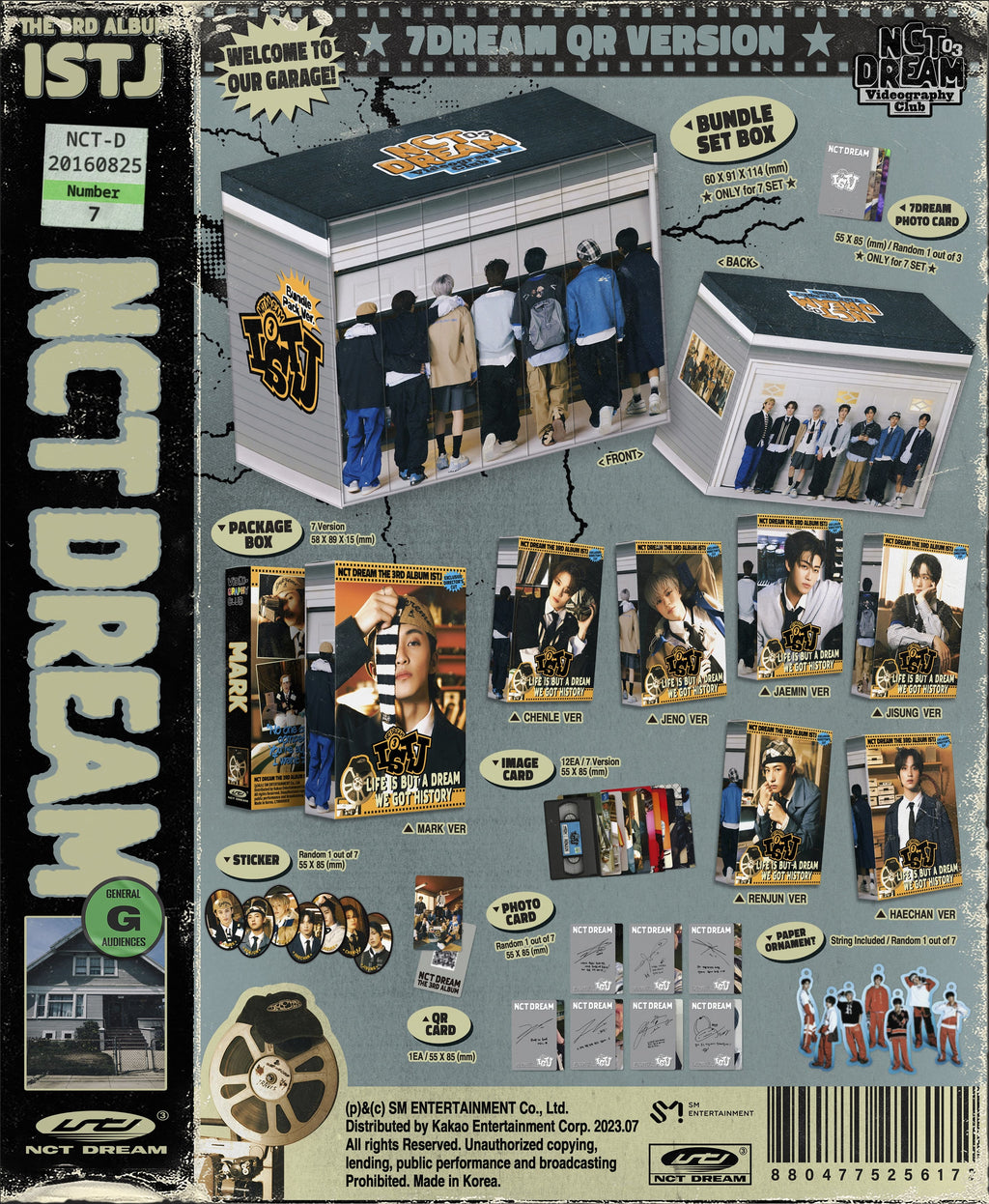 NCT DREAM ISTJ - Random 7DREAM QR