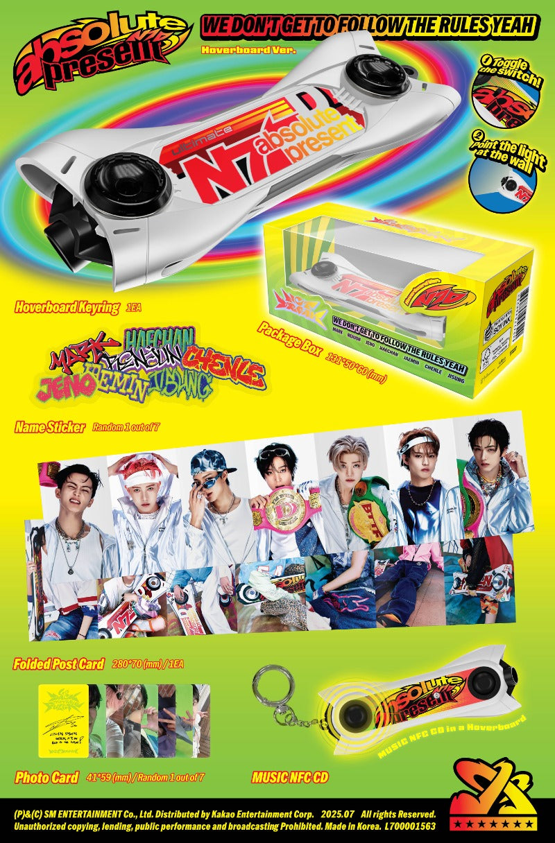 NCT DREAM Go Back To The Future - Hoverboard