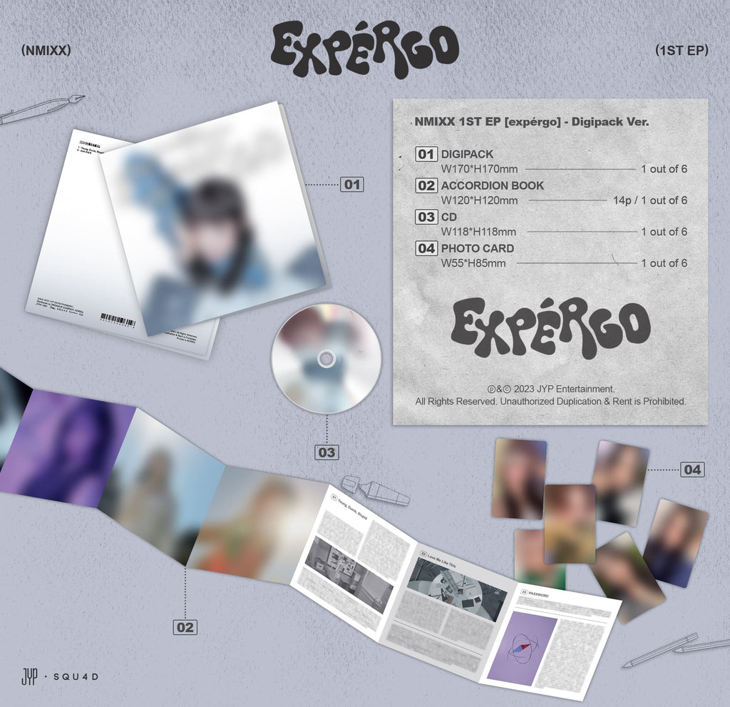 NMIXX expérgo - Random Digipack