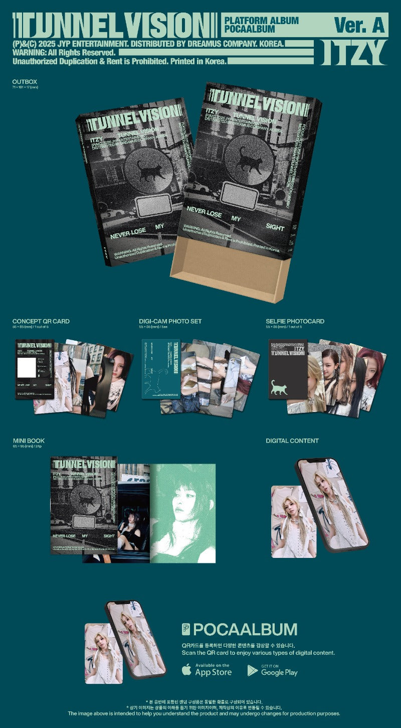 ITZY TUNNEL VISION - Random POCAALBUM
