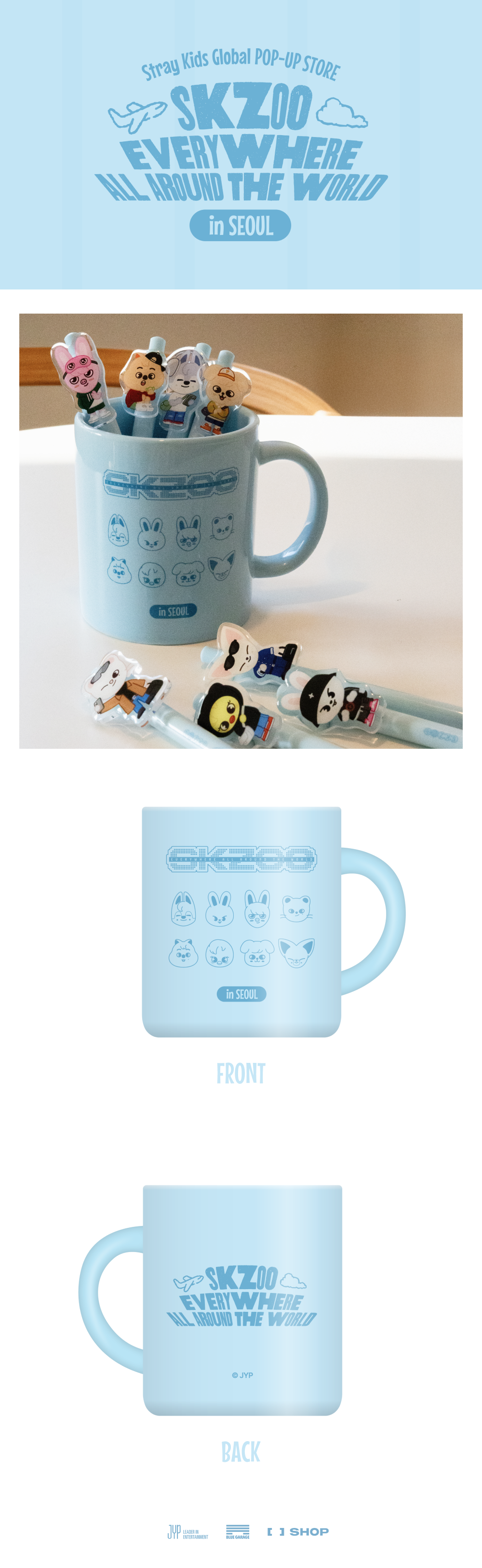[SKZOO Everywhere All Around The World] SKZOO CITY MUG SEOUL ver