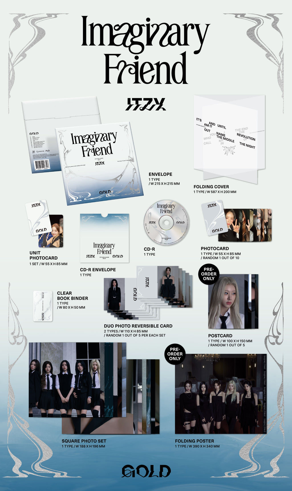ITZY GOLD - Special Edition Imaginary Friend