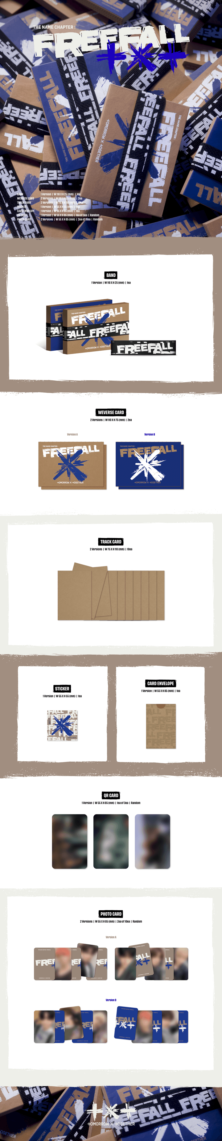 TXT The Name Chapter: Freefall - Weverse Album