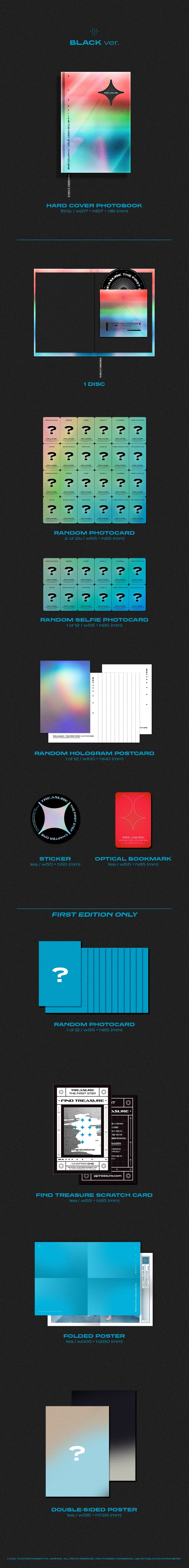 TREASURE THE FIRST STEP: CHAPTER ONE - Random Photobook