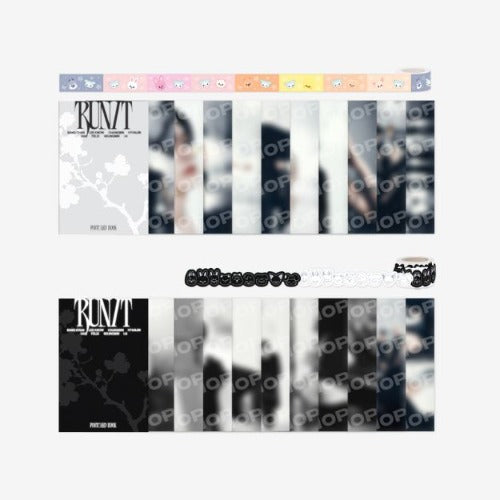 [RUN IT] POSTCARD BOOK & ROLL STICKER SET