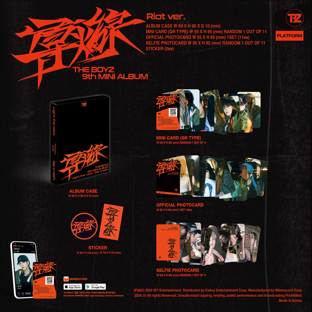 THE BOYZ 導火線 (TRIGGER) - Random Platform