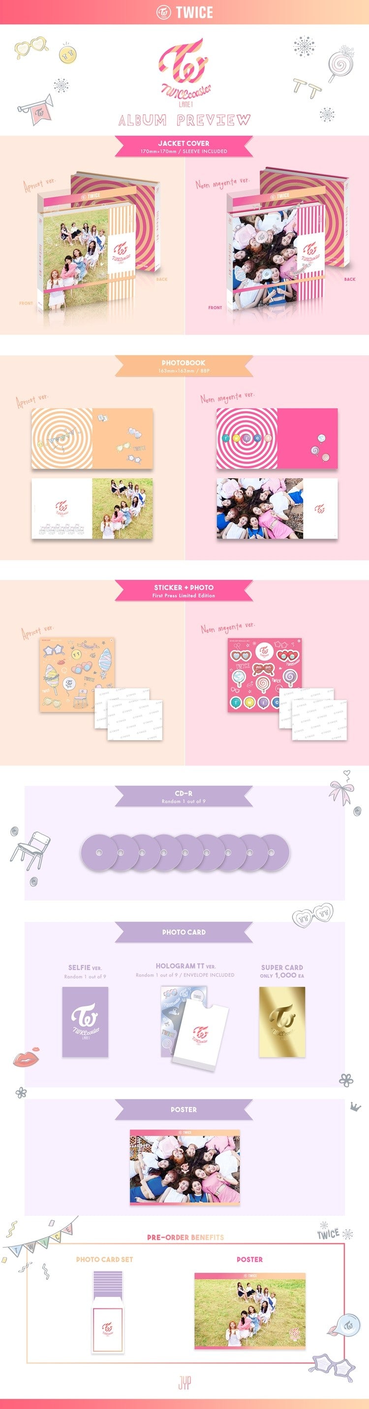 TWICE TWICECOASTER: LANE 1 - Random ver