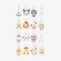 [SKZOO X SANRIO CHARACTERS] Random SECRET FLOCKED FIGURE KEYRING CHEER UP VER