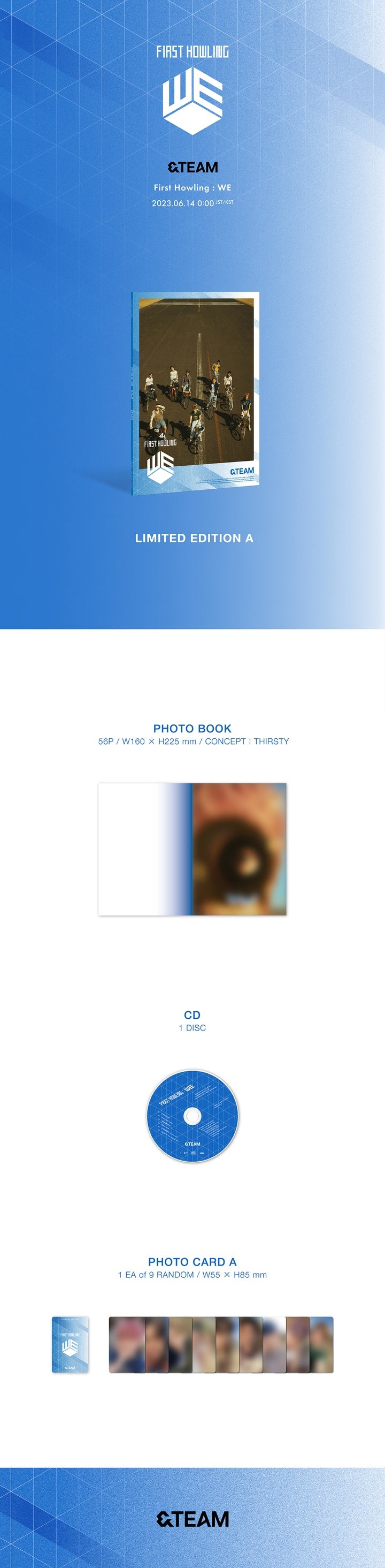 &TEAM FIRST HOWLING: WE - Limited A